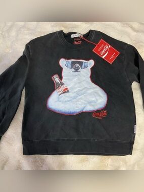 The Laundry Room X Coca Cola Polar Bear Jumper, size Medium
